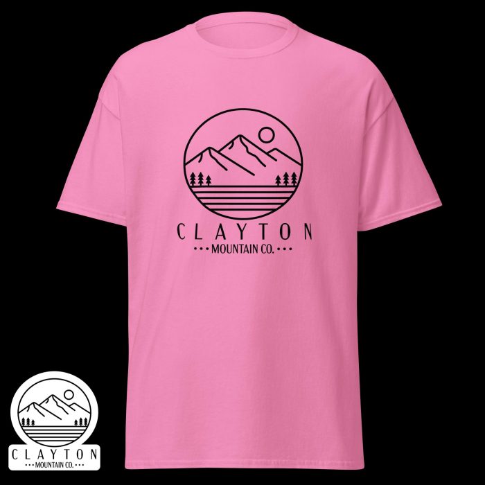 Clayton Mountain Co. - Clayton, GA - Wildlife Psychedelic Spirit T-Shirt | North Georgia Adventure Design - Unisex Classic Tee Azalea Front 