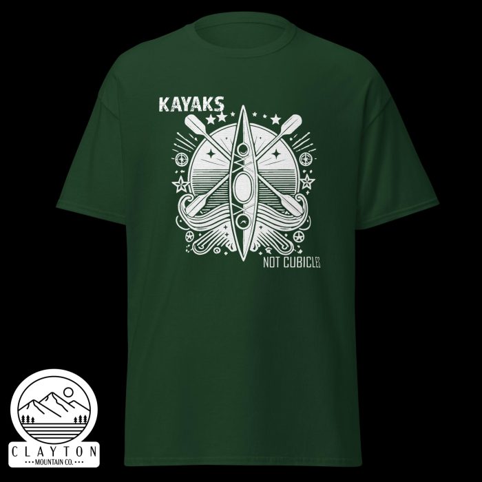 Clayton Mountain Co. - Clayton, GA - Kayaks, Not Cubicles Forest Adventure Tee