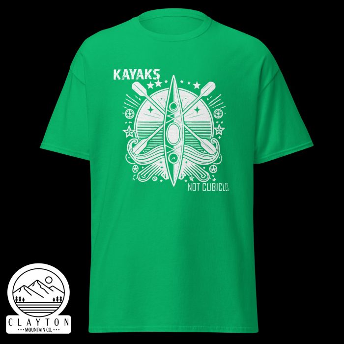 Clayton Mountain Co. - Clayton, GA - Kayaks, Not Cubicles Irish Adventure Tee