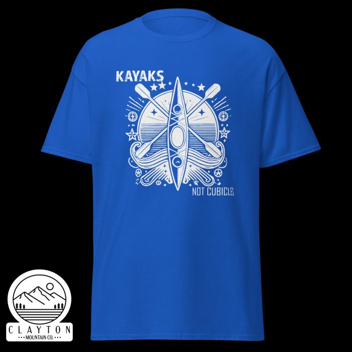 Clayton Mountain Co. - Clayton, GA - Kayaks, Not Cubicles Royal Adventure Tee