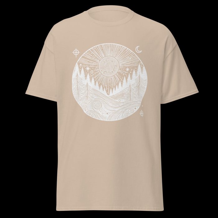 Clayton Mountain Co. - Clayton, GA - Tree Therapy Available Here Unisex Sand Tee