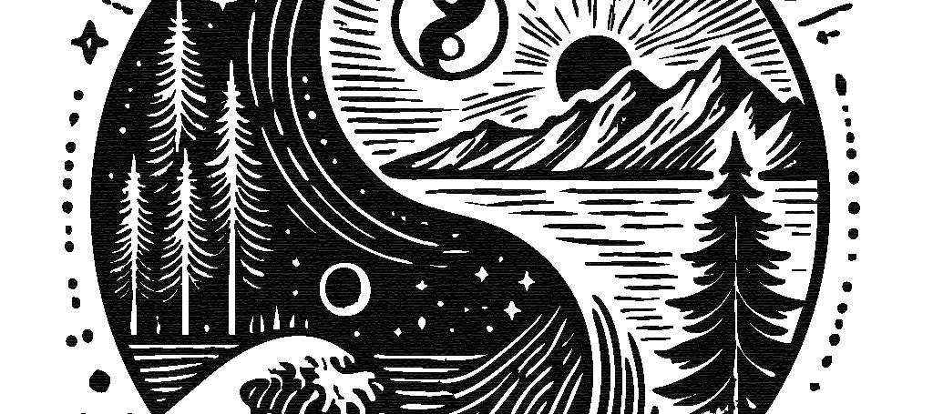 Clayton Mountain Co. - Clayton, GA - Yin With Nature Original Artwork