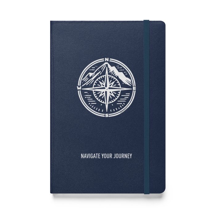 Navigate Your Journey Notebook – Let the Compass Guide You