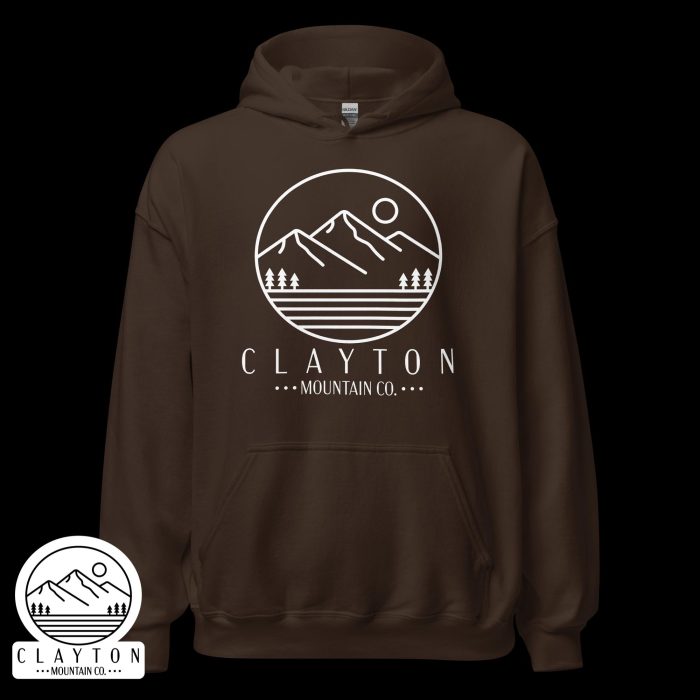 Stars At Night Hoodie – Cozy Up Under the Night Sky - Clayton, GA -Unisex-Heavy-Blend-Hoodie-Dark-Chocolate