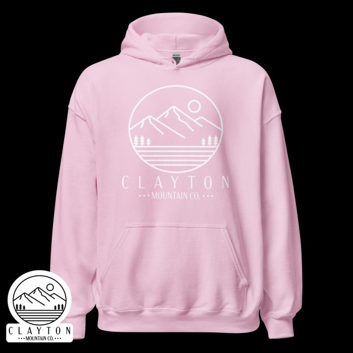 Stars At Night Hoodie – Cozy Up Under the Night Sky - Clayton, GA -Unisex-Heavy-Blend-Hoodie-Light-Pink