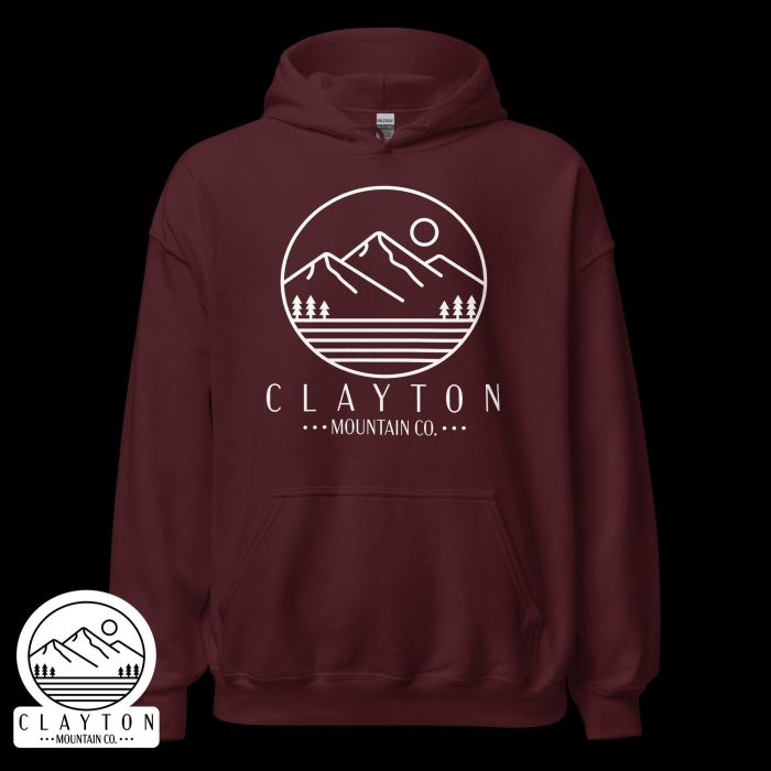 Stars At Night Hoodie – Cozy Up Under the Night Sky - Clayton, GA -Unisex-Heavy-Blend-Hoodie-Maroon