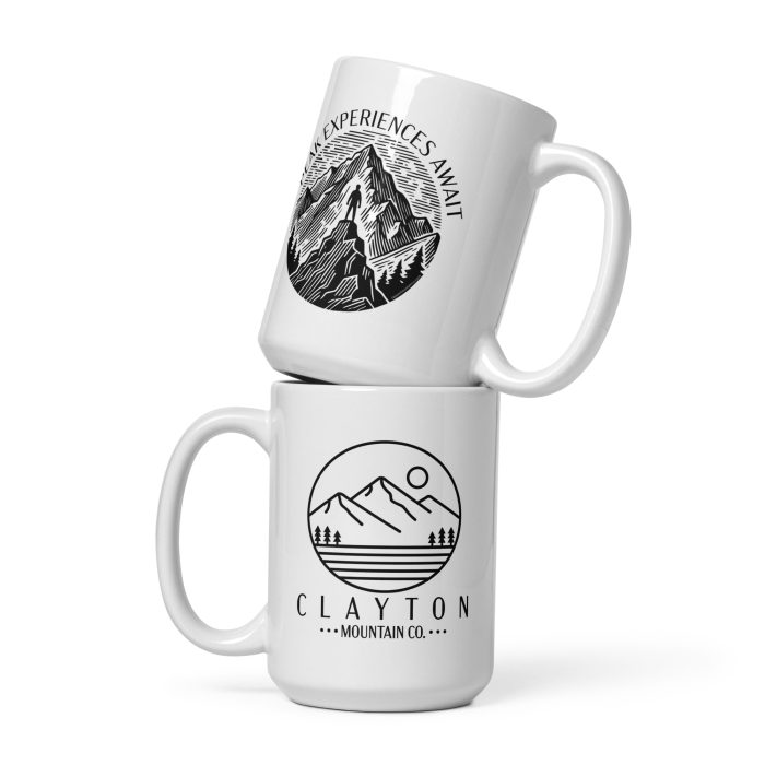 Peak Experiences Await 15 oz. Coffee Mug – A Clayton Mountain Co. Exclusive